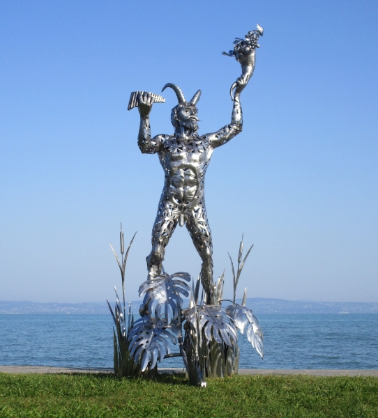 Sculpture Pan greek god